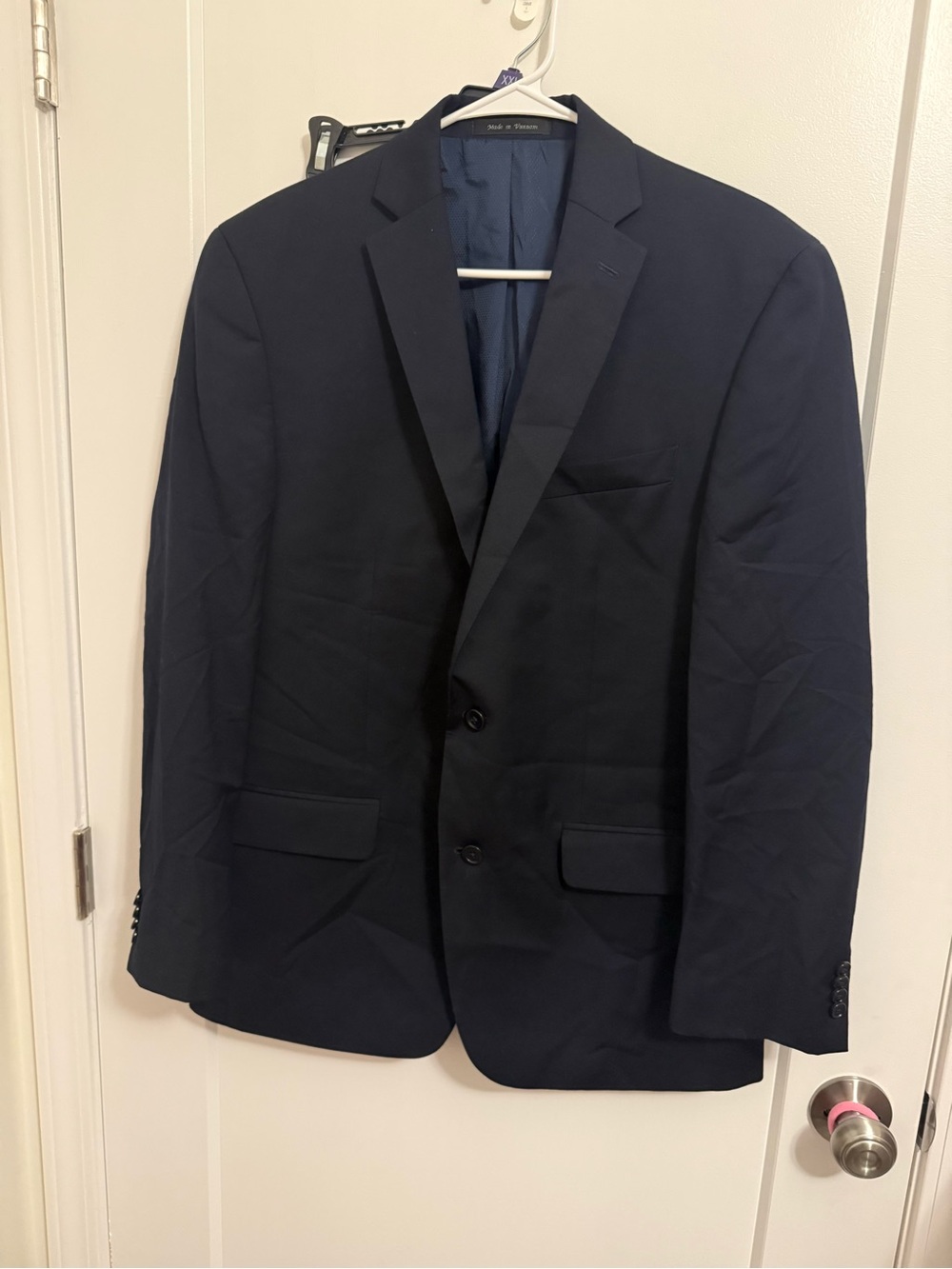 Michael Kors Men's Dark Navy Two-Button Sport Coat
